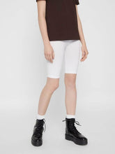 Load image into Gallery viewer, London midi shorts - White - PIECES - White 4
