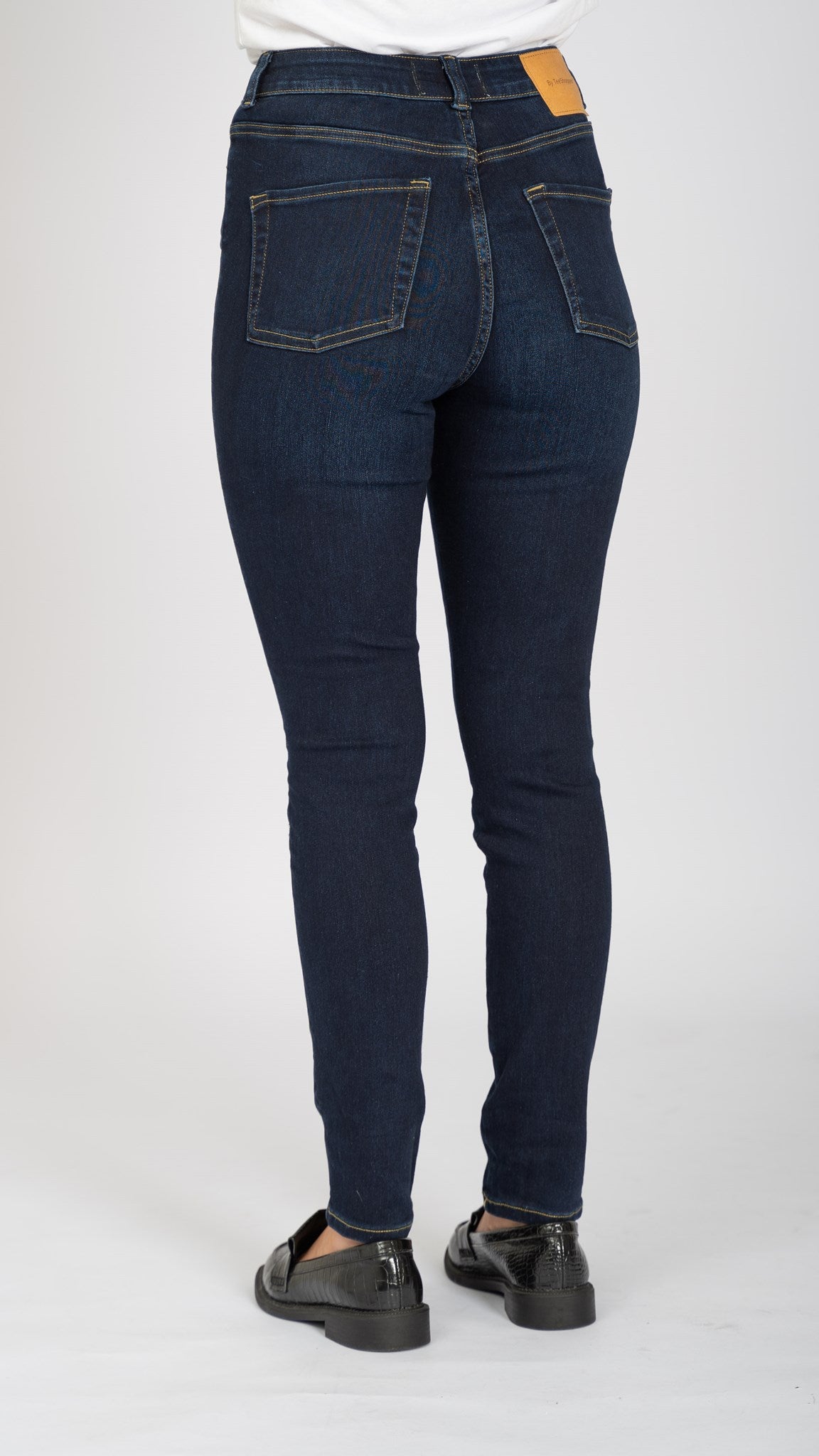 The Original Performance Skinny Jeans - Dark Blue Denim - TeeShoppen - Blue 8