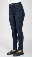 Load image into Gallery viewer, The Original Performance Skinny Jeans - Dark Blue Denim - TeeShoppen - Blue 7
