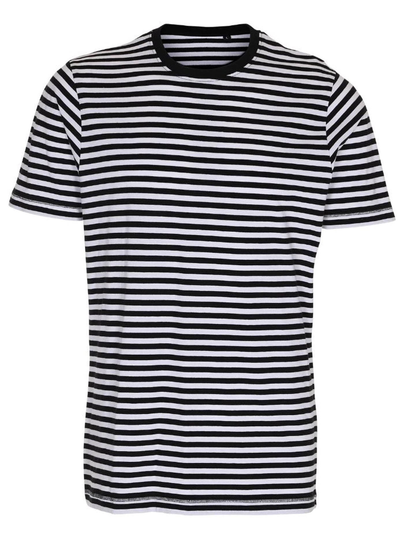 Nørregade Stripe - Black-White - TeeShoppen - Black 5