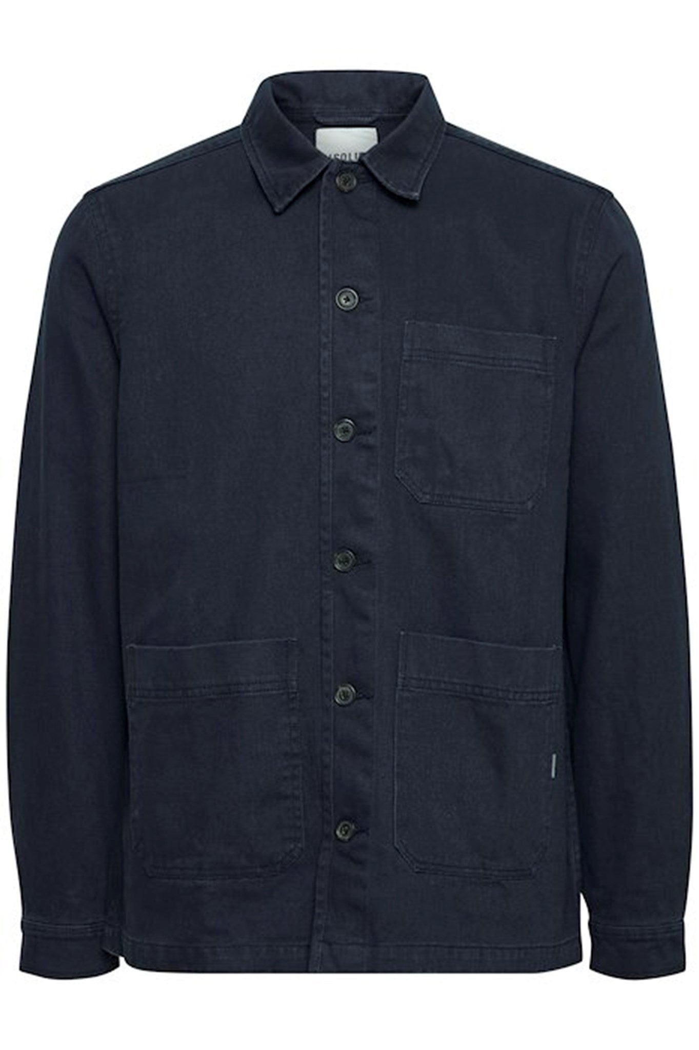 Wand Overshirt - Insignia Blue - Solid - Blue