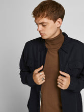 Cargar imagen en el visor de la galería, Knitted turtleneck sweater - Desert Palm - Jack &amp; Jones - Brown 4
