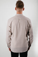 Cargar imagen en el visor de la galería, Brok Flannel Melange Shirt - Chinchilla - Only &amp; Sons 2
