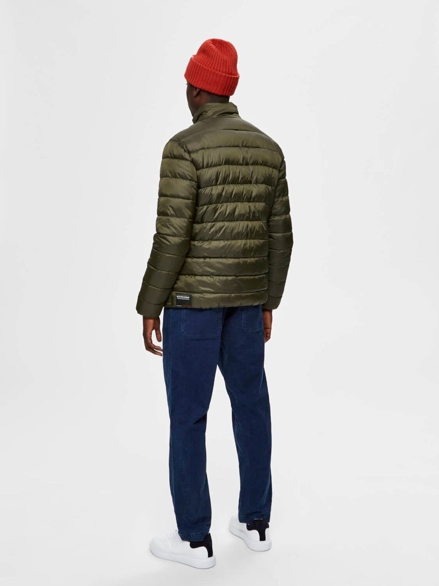 Down Jacket Plastic Change - Green - Selected Homme - Green 3