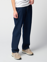 Load image into Gallery viewer, The Original Performance Loose Jeans - Dark Blue Denim - TeeShoppen - Blue 6
