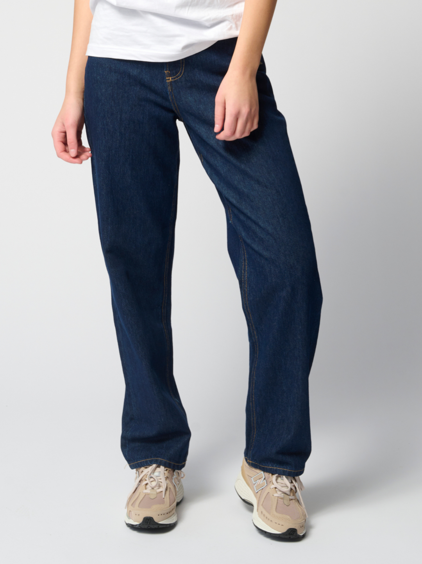 The Original Performance Loose Jeans - Dark Blue Denim - TeeShoppen - Blue 3