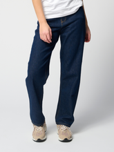 Load image into Gallery viewer, The Original Performance Loose Jeans - Dark Blue Denim - TeeShoppen - Blue
