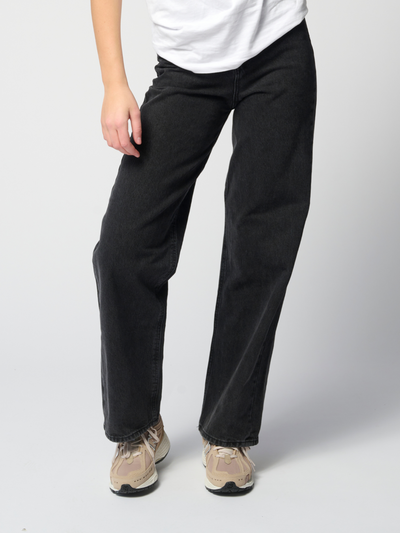 The Original Performance Loose Jeans - Washed Black Denim - TeeShoppen - Black 5