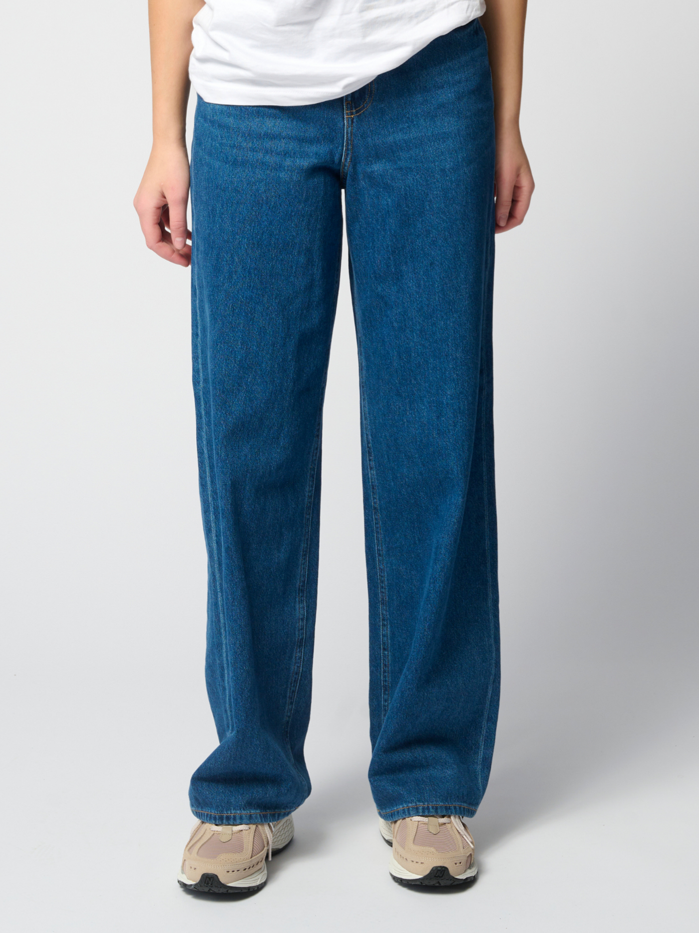 The Original Performance Loose Jeans - Medium Blue Denim - TeeShoppen - Blue 5