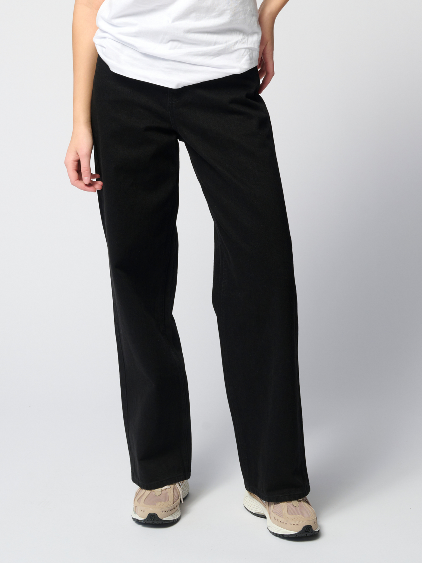 The Original Performance Loose Jeans - Black Denim - TeeShoppen - Black 3