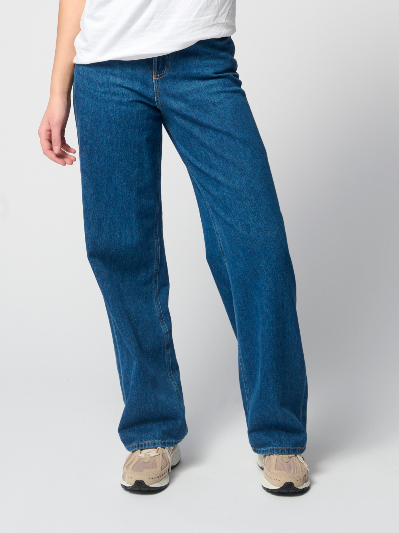 The Original Performance Loose Jeans - Medium Blue Denim - TeeShoppen - Blue 6