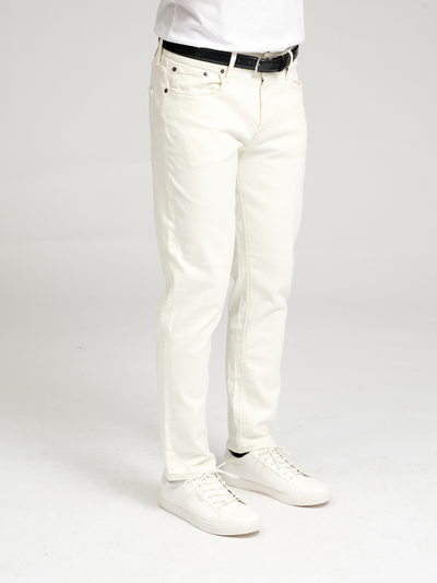 The Original Performance Jeans (Regular) - Ecru - TeeShoppen - Khaki 5