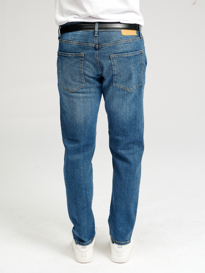 The Original Performance Jeans (Regular) - Medium Blue Denim - TeeShoppen - Blue 7