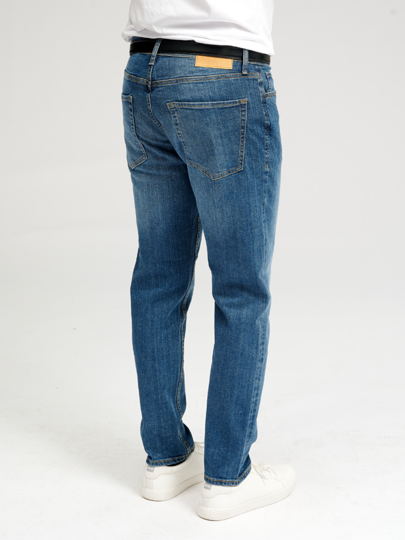 The Original Performance Jeans (Regular) - Medium Blue Denim - TeeShoppen - Blue 6