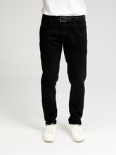 Load image into Gallery viewer, The Original Performance Jeans (Regular) - Black Denim - TeeShoppen - Black 4
