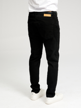 Load image into Gallery viewer, The Original Performance Jeans (Regular) - Black Denim - TeeShoppen - Black 6
