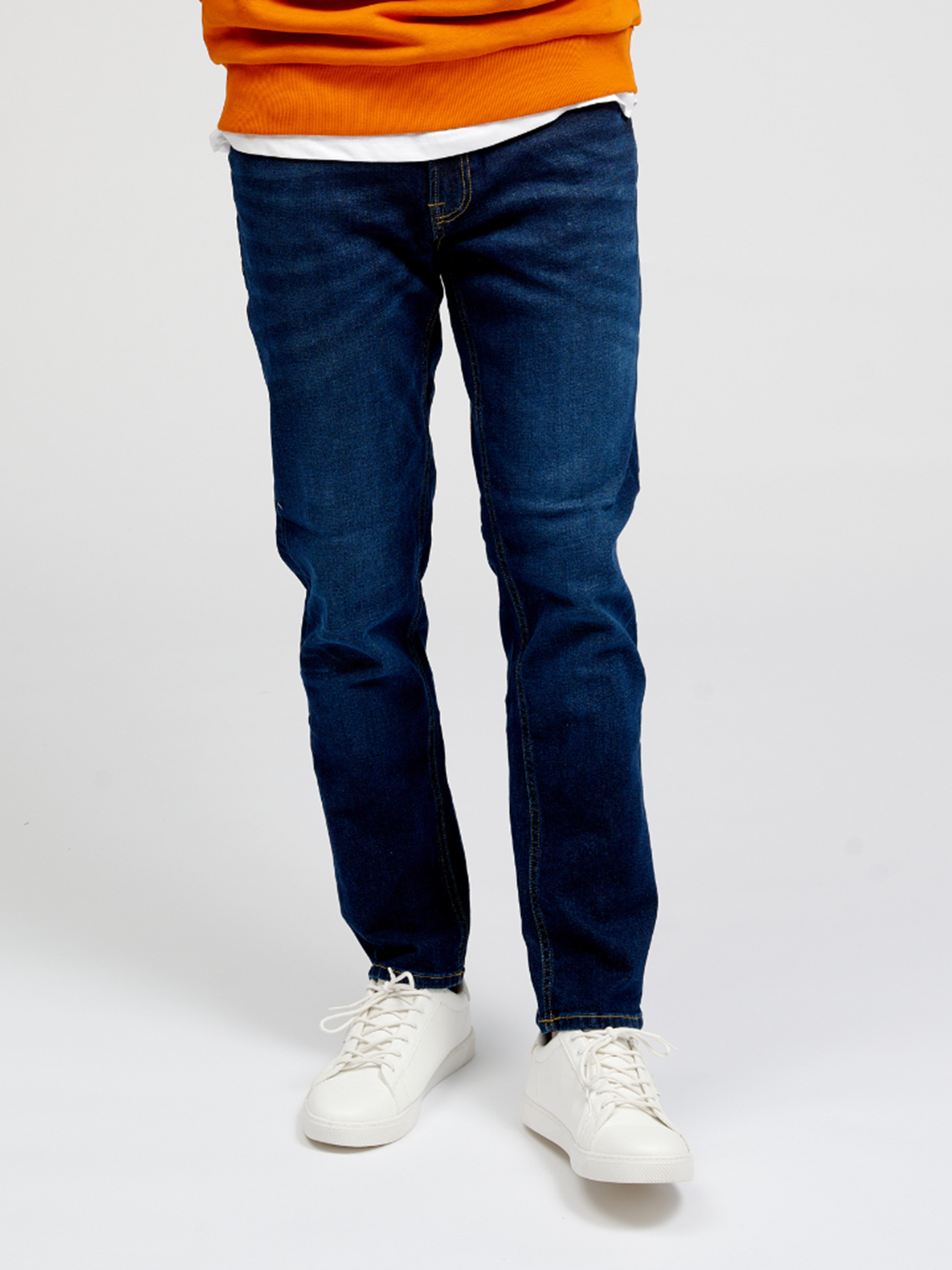 The Original Performance Jeans (Regular) - Dark Blue Denim - TeeShoppen - Blue 3