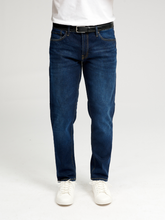 Load image into Gallery viewer, The Original Performance Jeans (Regular) - Dark Blue Denim - TeeShoppen - Blue 4
