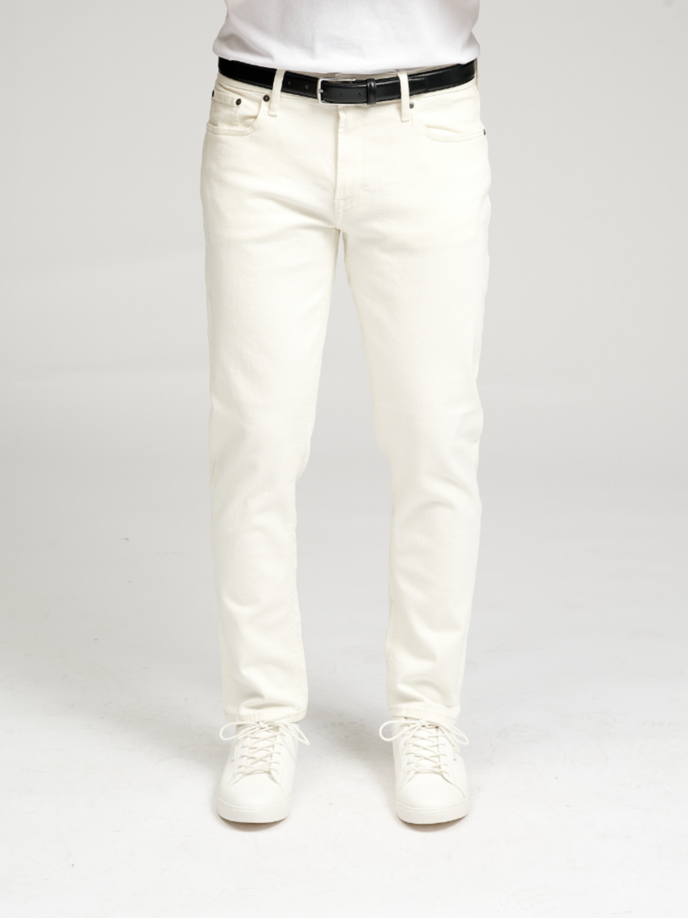 The Original Performance Jeans (Regular) - Ecru - TeeShoppen - Khaki 4