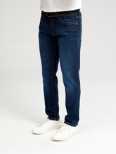 Load image into Gallery viewer, The Original Performance Jeans (Regular) - Dark Blue Denim - TeeShoppen - Blue 9
