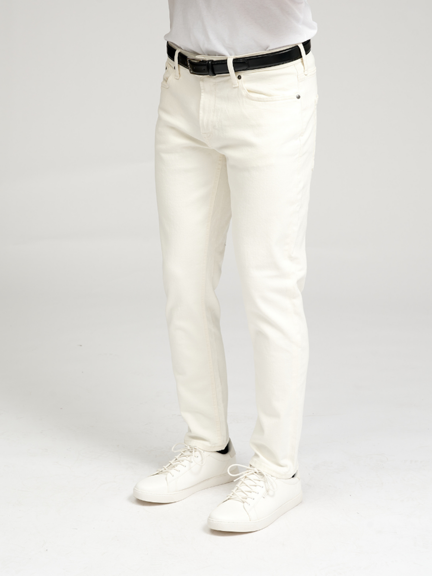 The Original Performance Jeans (Regular) - Ecru - TeeShoppen - Khaki 9