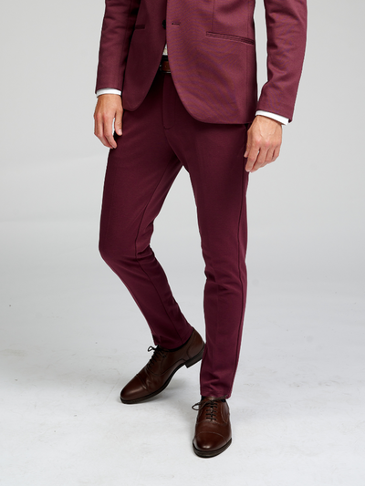 The Original Performance Pants - Burgundy - TeeShoppen - Red 2