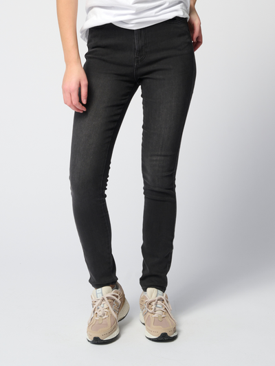 The Original Performance Skinny Jeans - Washed Black Denim - TeeShoppen - Black