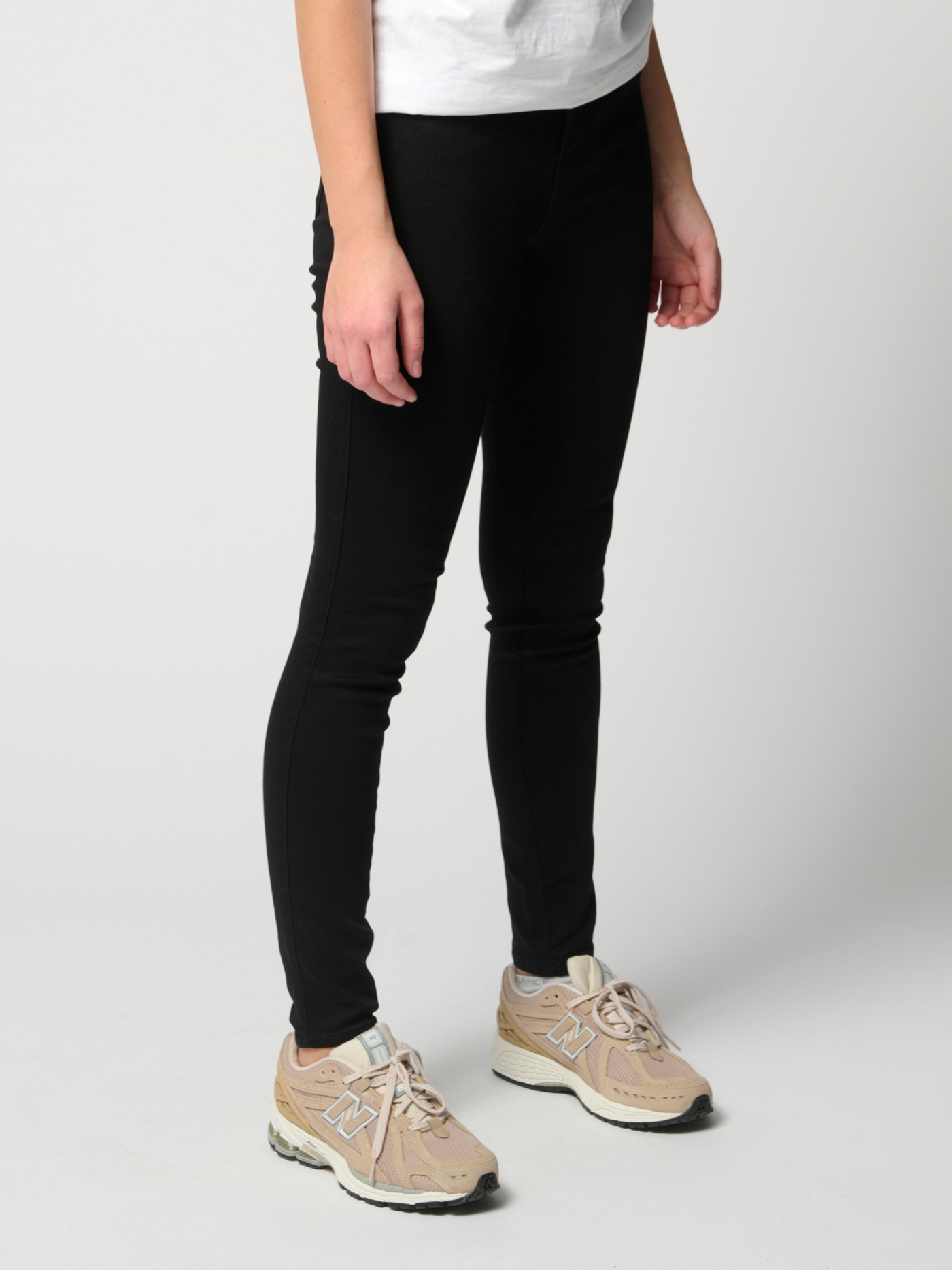 The Original Performance Skinny Jeans - Black Denim - TeeShoppen - Black 4