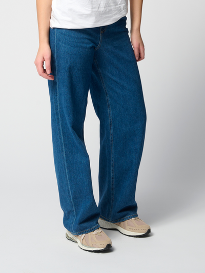 The Original Performance Wide Jeans - Medium Blue Denim - TeeShoppen - Blue 7