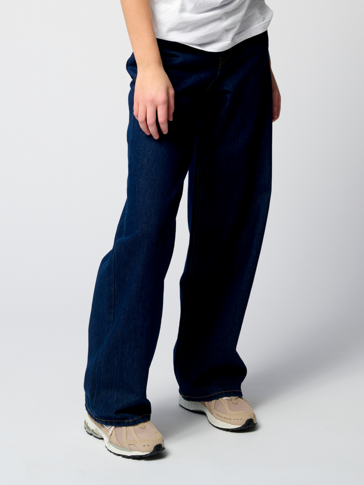 The Original Performance Wide Jeans - Dark Blue Denim - TeeShoppen - Blue 11