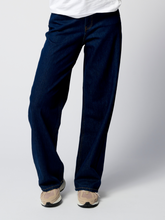 Load image into Gallery viewer, The Original Performance Wide Jeans - Dark Blue Denim - TeeShoppen - Blue 10
