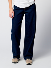 Load image into Gallery viewer, The Original Performance Wide Jeans - Dark Blue Denim - TeeShoppen - Blue 8
