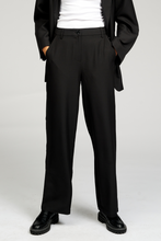 Load image into Gallery viewer, Classic Suit Pants - Black - TeeShoppen - Black
