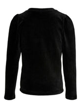 Load image into Gallery viewer, Fenja Puff Sweater - Black - Kids Only - Black 2
