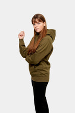 Afbeelding in Gallery-weergave laden, Boyfriend Hoodie - Olive - TeeShoppen - Green 2
