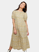 Load image into Gallery viewer, Sofie Long Dress - Blue &amp; Yellow Floral - Amis de Copenhague - Blue 5
