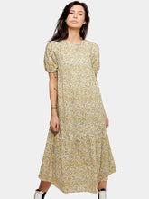 Load image into Gallery viewer, Sofie Long Dress - Blue &amp; Yellow Floral - Amis de Copenhague - Blue 4
