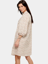 Load image into Gallery viewer, Sofie Shirt Dress - Beige Floral - Amis de Copenhague - Brown 3
