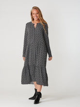 Carregar imagem no visualizador da galeria, Anna long-sleeved dress - Black - Amis de Copenhague - Black 2
