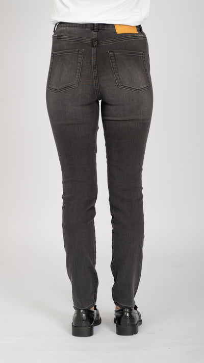 The Original Performance Skinny Jeans - Washed Black Denim - TeeShoppen - Black 9