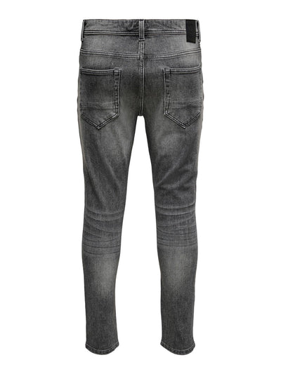 Loom Life Slim Jeans - Gray Denim - Only & Sons - Grey 5