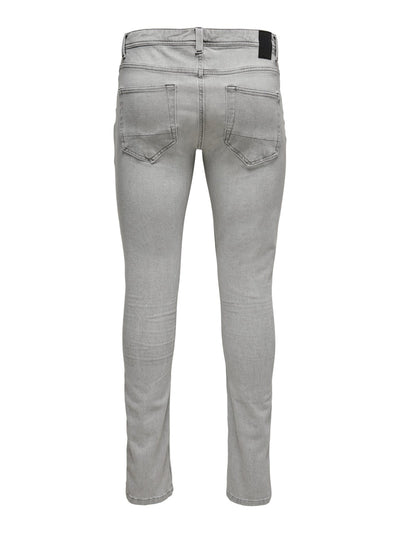 Draper 4way Jeans - Gray Denim - Only & Sons - Grey 2