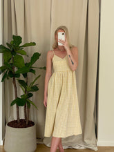 Load image into Gallery viewer, Era Dress - Yellow Checkered - Sisters Point - Yellow 2
