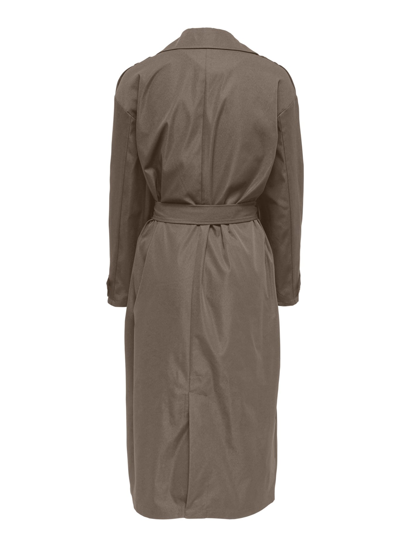 Isabelle Long Trenchcoat - Walnut - ONLY - Brown 4