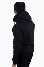 Load image into Gallery viewer, Zip Sweat Hoodie - Black - TeeShoppen - Black 7
