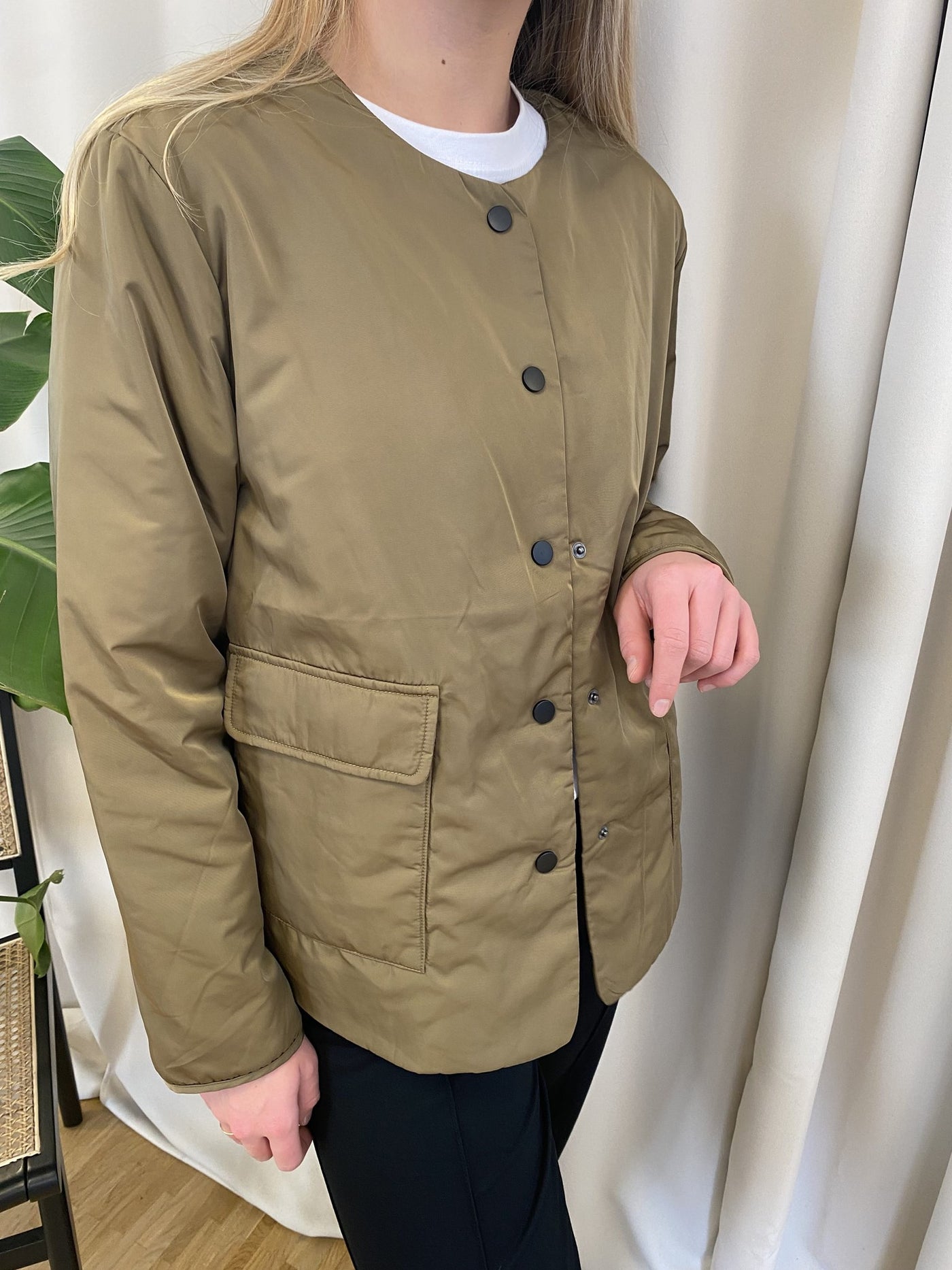 Eia Short Jacket - Khaki - Sisters Point - Brown