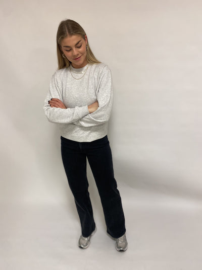 Basic Crewneck - Ash gray (women) - TeeShoppen - Grey 2