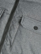 Load image into Gallery viewer, Ronald Puffer Jacket - Dark Grey Melange - Jack &amp; Jones - Grey 3
