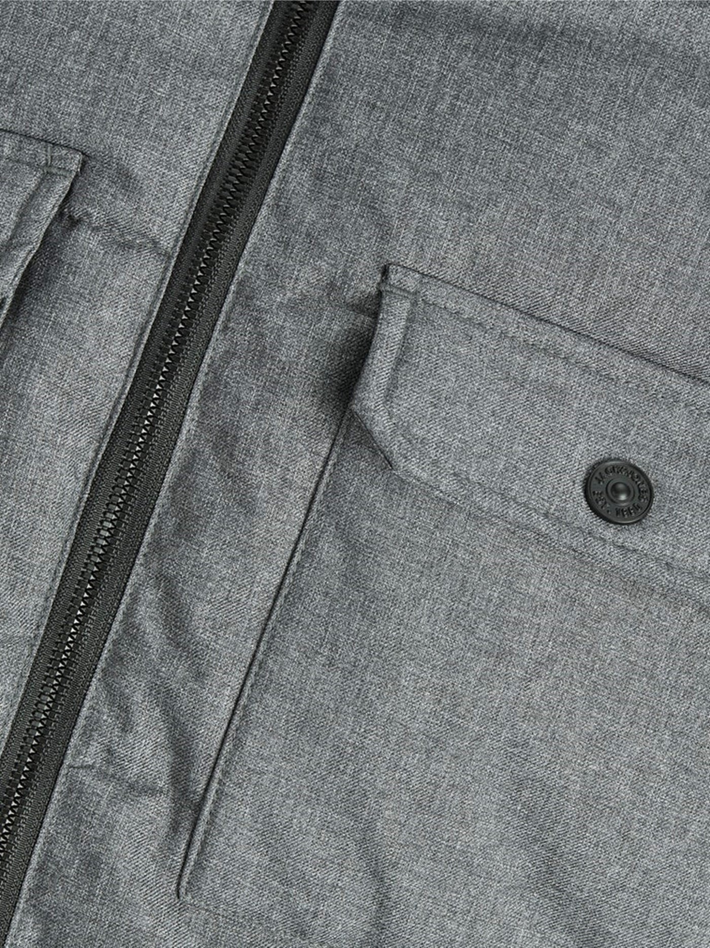 Ronald Puffer Jacket - Dark Grey Melange - Jack & Jones - Grey 3