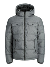 Load image into Gallery viewer, Ronald Puffer Jacket - Dark Grey Melange - Jack &amp; Jones - Grey
